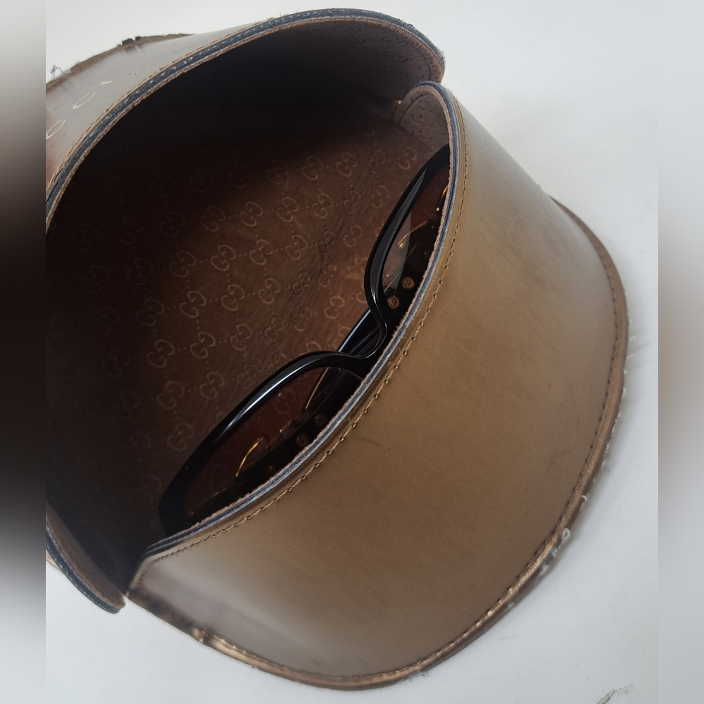 Gucci Women's Sunglasses Queen Bow Gold Brown Amber Gradient GG3006/S 59-15-120 - Picture 14 of 16